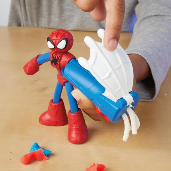 Imagem de Conjunto de jogos Play-Doh Marvel Hero Adventure com 3 bonecos de ação