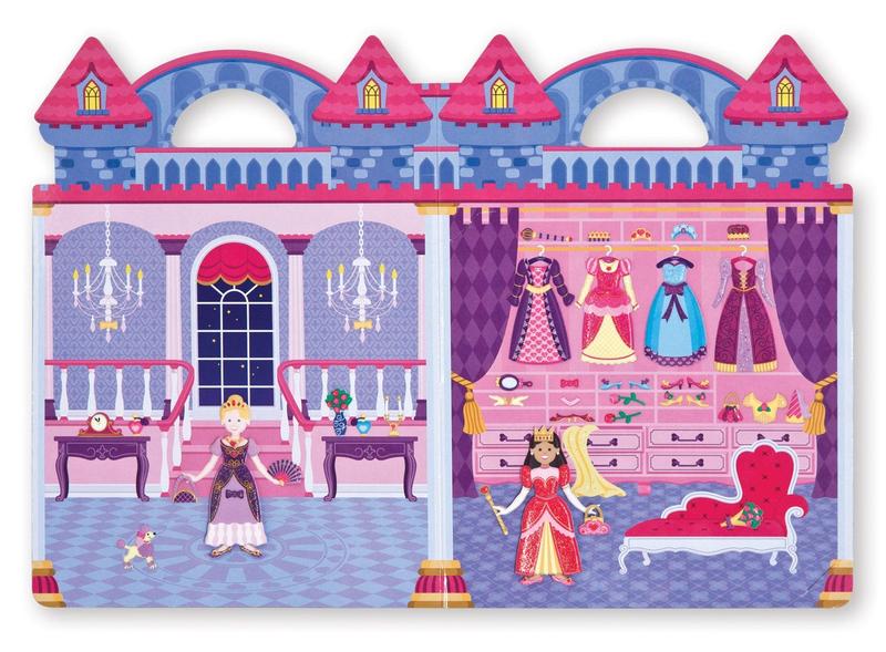 Imagem de Conjunto de jogos Puffy Sticker Melissa & Doug Princess 4-8 anos