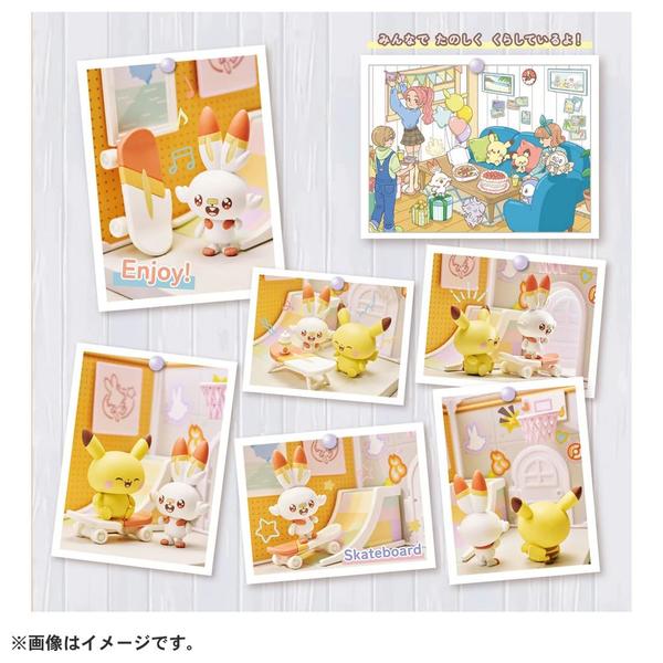 Imagem de Conjunto de jogos Takara Tomy Pokémon Poképiece House Studio Hivany & Pikachu