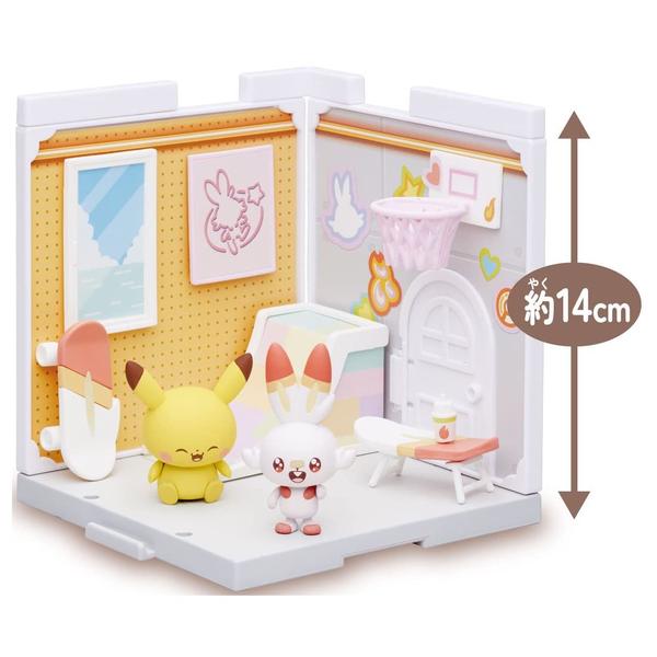 Conjunto de jogos Takara Tomy Pokémon Poképiece House Studio Hivany & Pikachu - タカラトミー(TAKARA TOMY) Imagem de Conjunto de jogos Takara Tomy Pokémon Poképiece House Studio Hivany & Pikachu