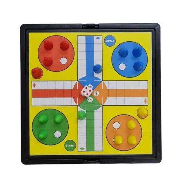 Imagem de Conjunto de Jogos - Xadrez, Dama, Ludo e Escada