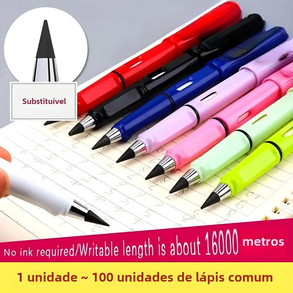 Imagem de Conjunto De Lápis Mágico Kawaii, 10 Peças, Escrita Ilimitada, Esboço De Arte, Material Escolar,