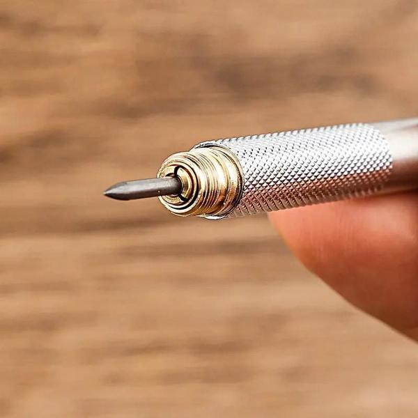 Conjunto de Lápis Mecânicos de Metal (0,3-2,0mm) - Para Desenho, Pintura e Escola Imagem de Conjunto de Lápis Mecânicos de Metal (0,3-2,0mm) - Para Desenho, Pintura e Escola