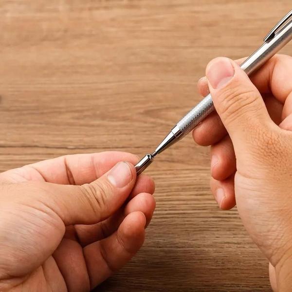Conjunto de Lápis Mecânicos de Metal (0,3-2,0mm) - Para Desenho, Pintura e Escola Imagem de Conjunto de Lápis Mecânicos de Metal (0,3-2,0mm) - Para Desenho, Pintura e Escola