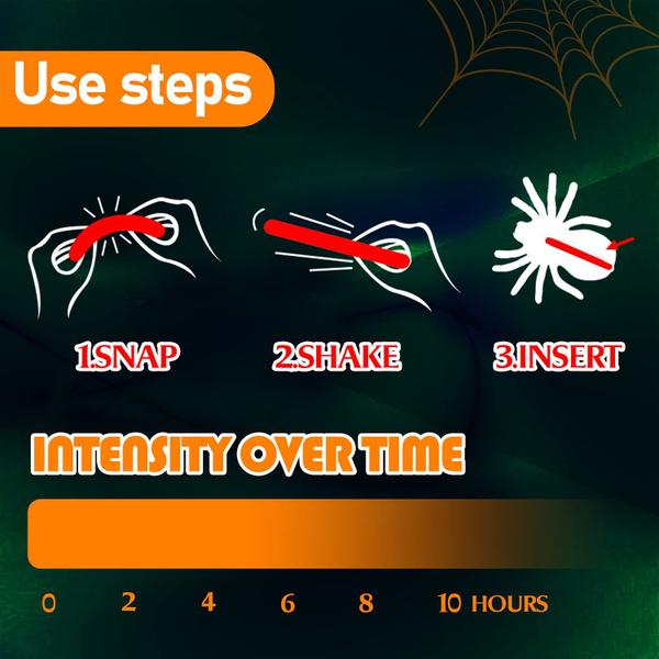 Imagem de Conjunto de lembrancinhas de festa de Halloween Glow Critters com 40 Glow Sticks