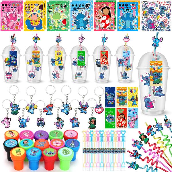 Imagem de Conjunto de lembrancinhas de festa Oaroily Cartoon Stitch 136 unidades para crianças