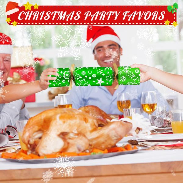 Conjunto de lembrancinhas de mesa de festa, 10 lembrancinhas de Natal sem pressão, com chapéus e piadas - Jorfin Imagem de Conjunto de lembrancinhas de mesa de festa, 10 lembrancinhas de Natal sem pressão, com chapéus e piadas