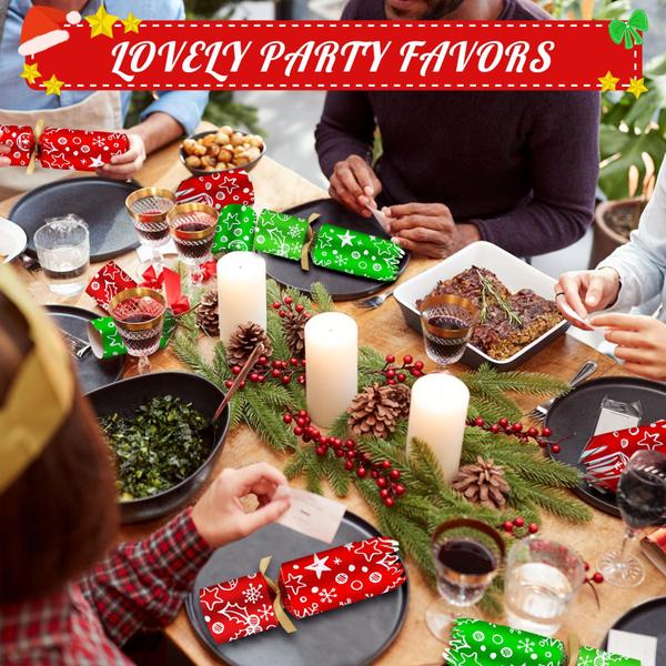 Conjunto de lembrancinhas de mesa de festa, 10 lembrancinhas de Natal sem pressão, com chapéus e piadas - Jorfin Imagem de Conjunto de lembrancinhas de mesa de festa, 10 lembrancinhas de Natal sem pressão, com chapéus e piadas