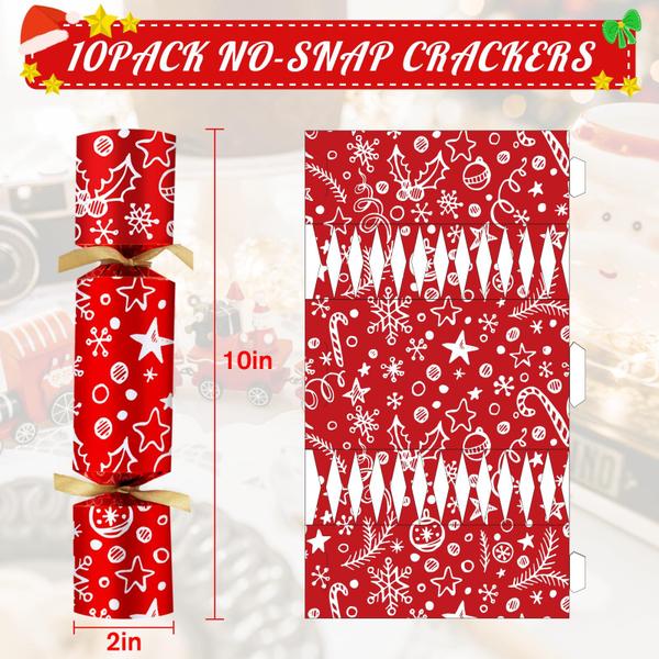Conjunto de lembrancinhas de mesa de festa, 10 lembrancinhas de Natal sem pressão, com chapéus e piadas - Jorfin Imagem de Conjunto de lembrancinhas de mesa de festa, 10 lembrancinhas de Natal sem pressão, com chapéus e piadas