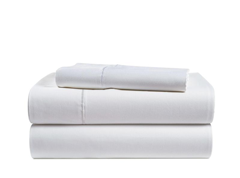 Imagem de Conjunto de lençóis LANE LINEN 100% algodão egípcio Twin 1000TC branco