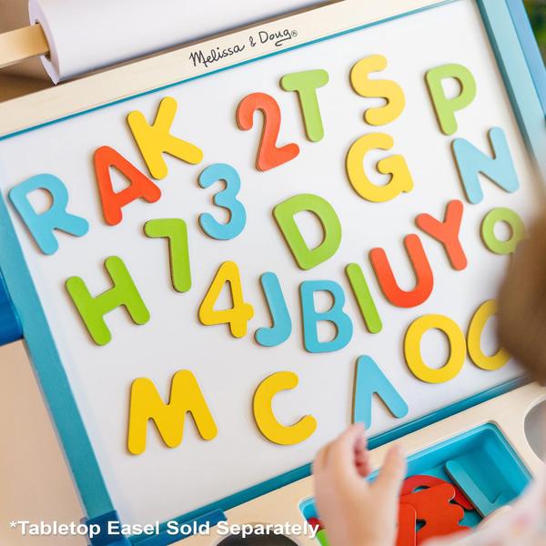 Imagem de Conjunto de letras e números magnéticos Melissa & Doug 89 ímãs