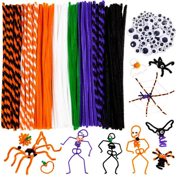 Imagem de Conjunto de limpadores de cachimbo de Halloween da Craft Supplies, 500 unidades