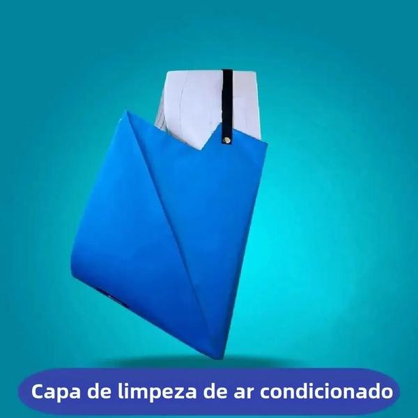 Imagem de Conjunto De Limpeza De Ar Condicionado Doméstico Com Sacos E Capas De Recepção De Água