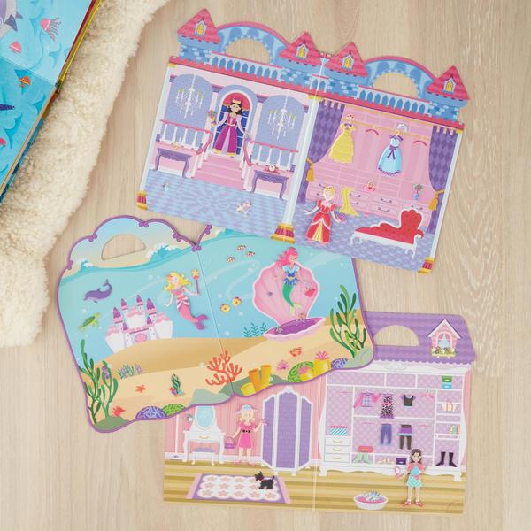 Imagem de Conjunto de livros de atividades Puffy Sticker Melissa & Doug 208 adesivos