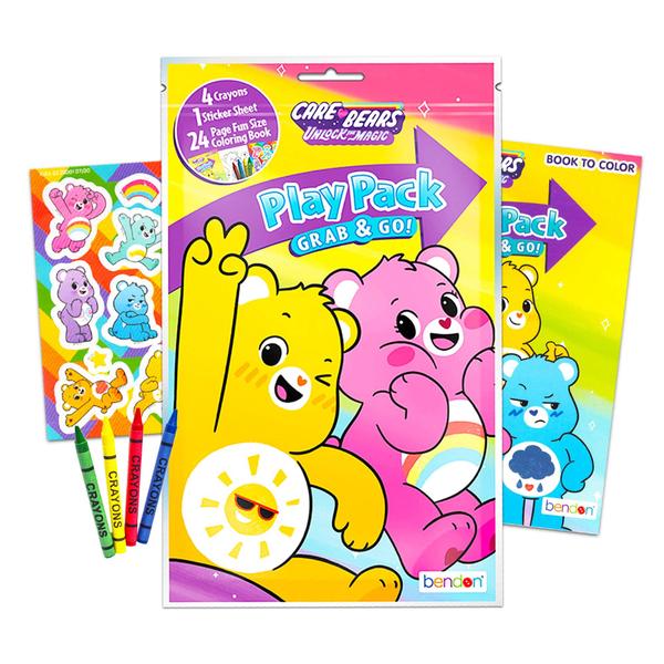 Imagem de Conjunto de livros para colorir Care Bears Ultimate com adesivos e canetas