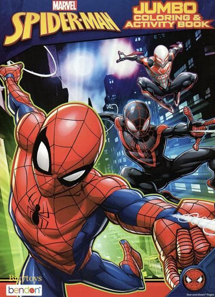 Imagem de Conjunto de livros para colorir e atividades Marvel Spider-man 2 Books