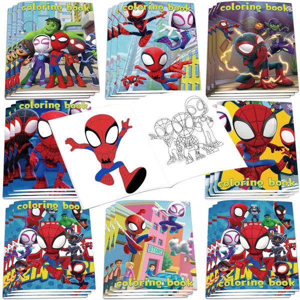 Imagem de Conjunto de livros para colorir Hbavfihnbg Spidey and His Amazing Friends