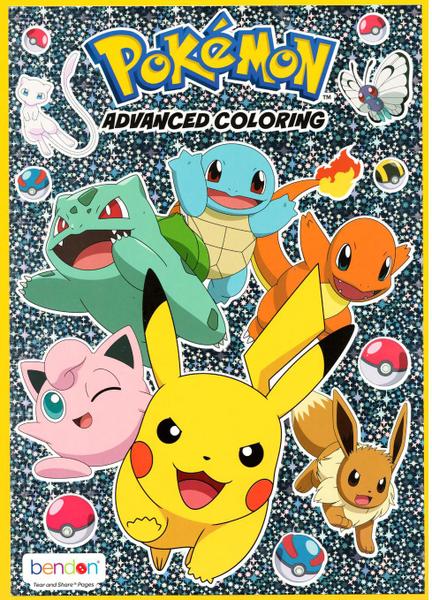 Imagem de Conjunto de livros para colorir Pokémon para crianças com jogos, quebra-cabeças e muito mais