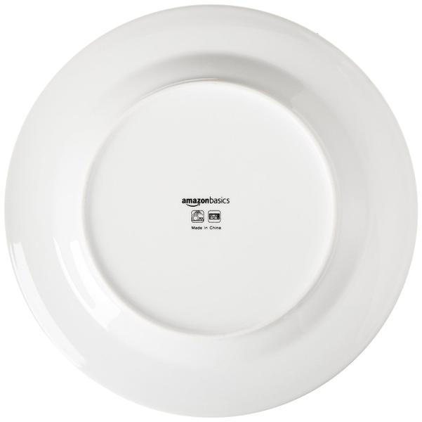 Conjunto de louças Amazon Basics, serviço de 18 peças para 6 pessoas - branco Imagem de Conjunto de louças Amazon Basics, serviço de 18 peças para 6 pessoas - branco
