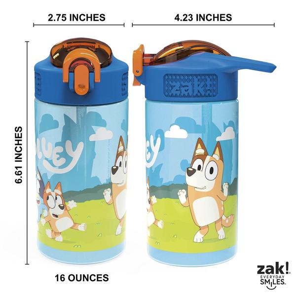 Imagem de Conjunto de louças Zak Designs Bluey Kids de 6 peças sem BPA