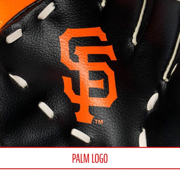 Imagem de Conjunto de luvas e bolas de teeball Franklin Sports MLB 9.5 - Giants