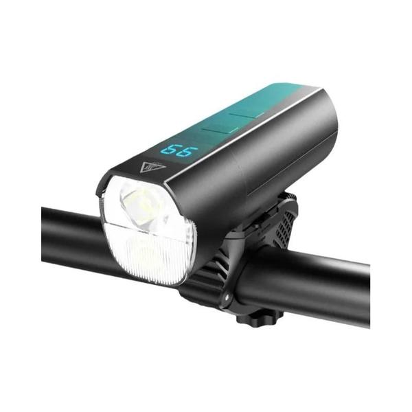 Imagem de Conjunto de Luz de Bicicleta Recarregável 10000mAh - IPx5 - Super Potente