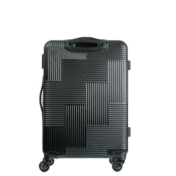 Imagem de Conjunto de Malas Abs Expansível American Tourister By Samsonite Cuiabá Cadeado Tsa P/m/g Preto