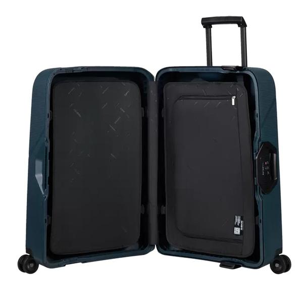 Imagem de Conjunto de Malas Magnum Eco Samsonite Polipropileno Cadeado TSA 4 Rodas Duplas 2 Peças P e M