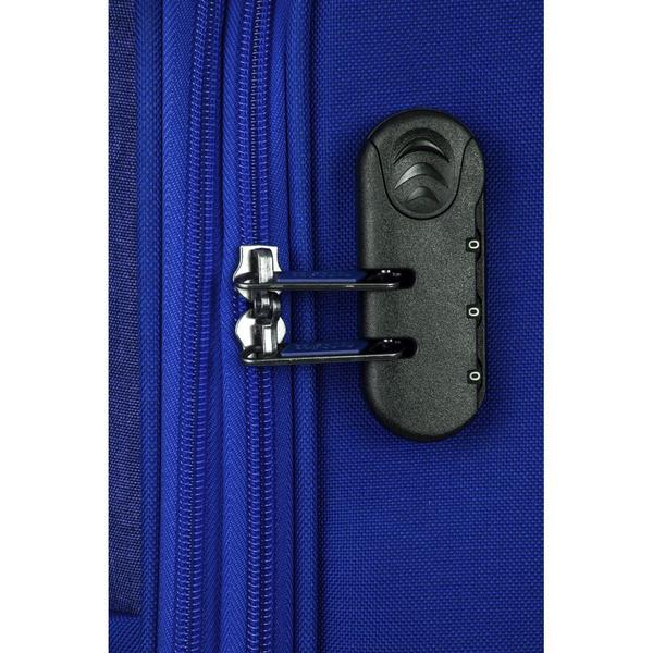 Imagem de Conjunto de Malas Poliester American Tourister By Samsonite Frankfurt Cadeado Integrado P/m Azul