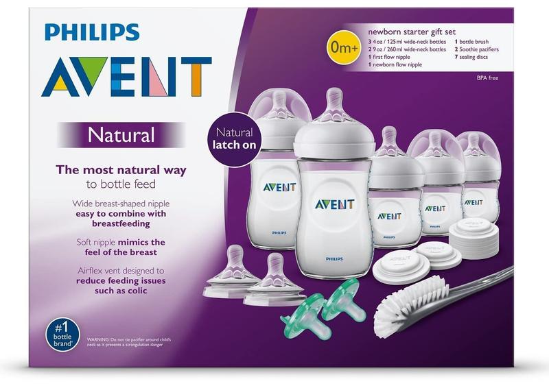 Imagem de Conjunto de mamadeiras Philips Avent Natural Newborn SCD206/03