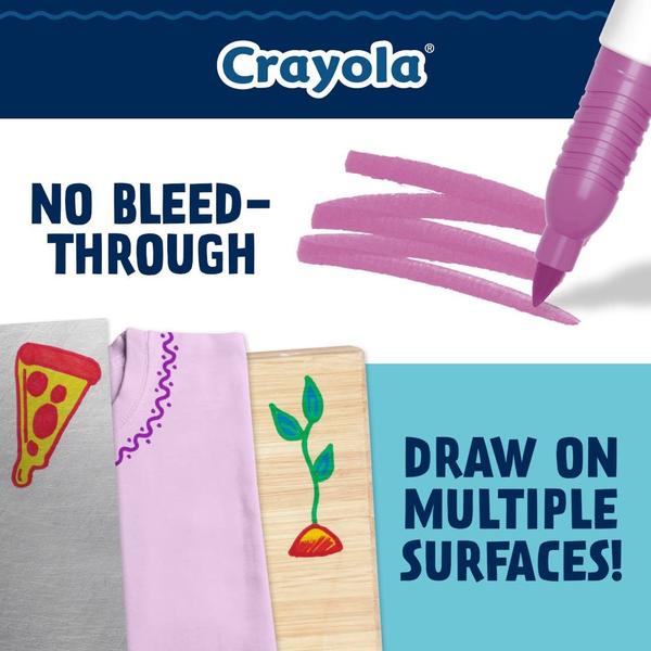 Imagem de Conjunto de marcadores Crayola Fine Point (12 ct) Fine Tip, não tóxico