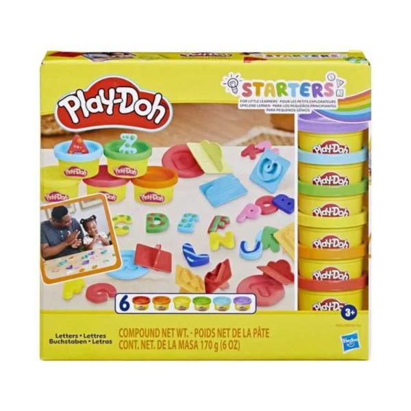 Imagem de Conjunto De Massinhas Play-doh Moldes De Letras Hasbro E8532