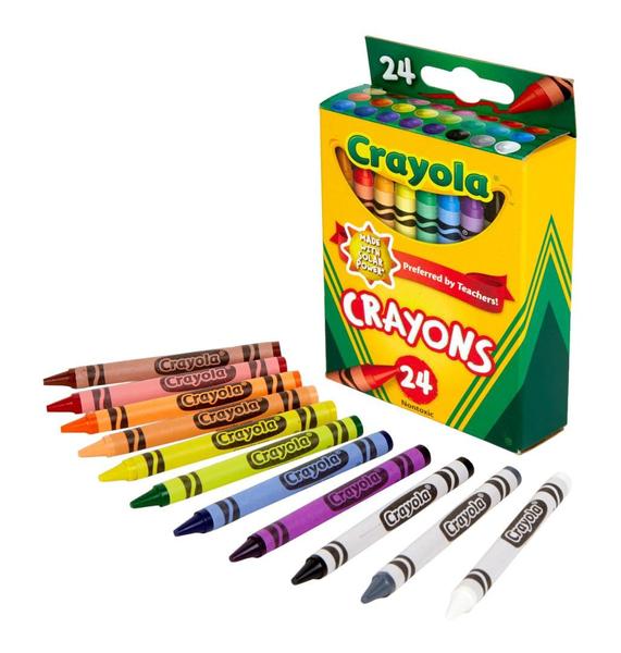 Imagem de Conjunto de materiais de arte Crayola, lápis de cor e lápis de cor de 80 quilates