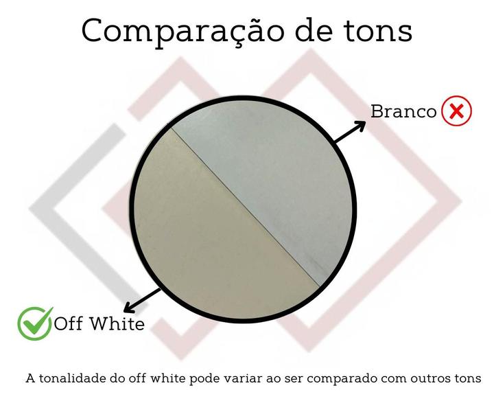 Imagem de Conjunto de Mesa de Centro Paris Mirror Off White