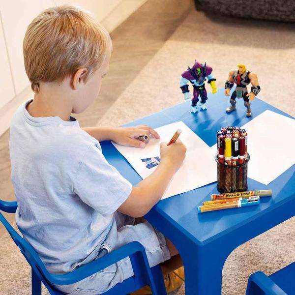 Imagem de Conjunto De Mesa E Mini Cadeira Poltrona Infantil ul Mor