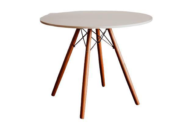 Imagem de Conjunto de Mesa Eiffel Branca e 04 Cadeiras Eiffel