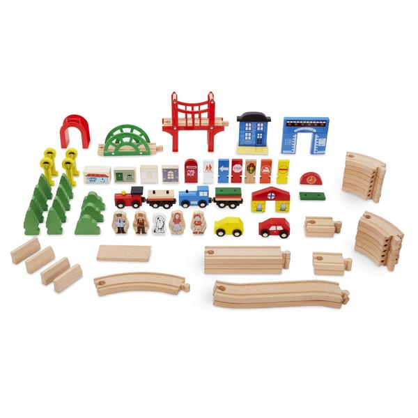 Imagem de Conjunto de mesa Train and Kids Little Tikes Real Wooden 3+ Years