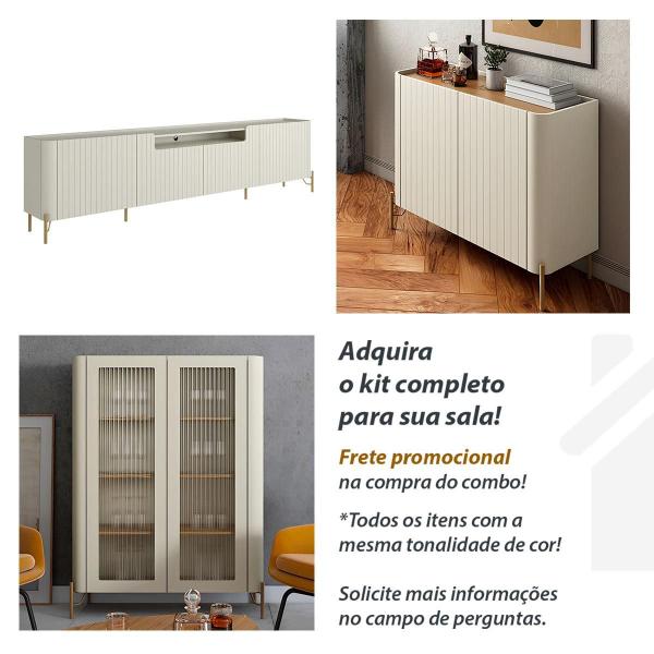 Imagem de Conjunto de Mesas Laterais para Sala 54cm 100% MDF