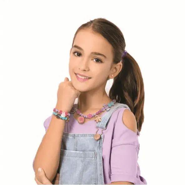 Imagem de Conjunto De Miçangas My Style Pulseiras Sweet Candy 160 Peças - Multikids