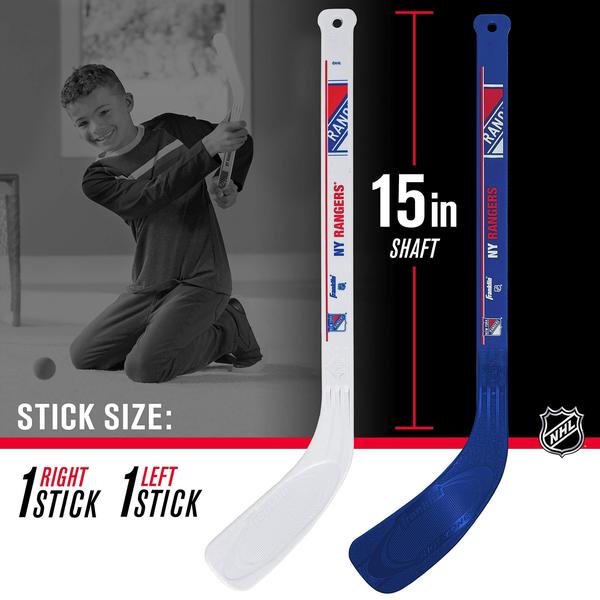 Imagem de Conjunto de mini hóquei Franklin Sports NHL New York Rangers