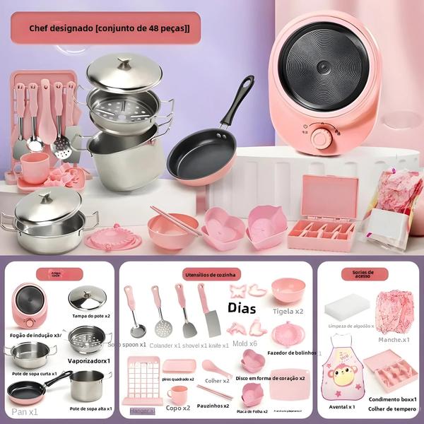 Imagem de Conjunto De Mini Utensílios De Cozinha Para Bebês, Meninos E Meninas, Treinamento Sensorial,