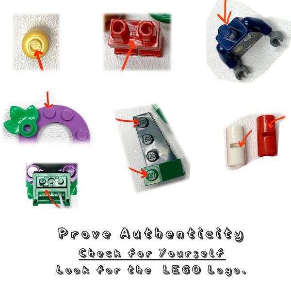 Imagem de Conjunto de minifiguras LEGO Holiday Santa Claus com saco de brinquedos, pacote com 4