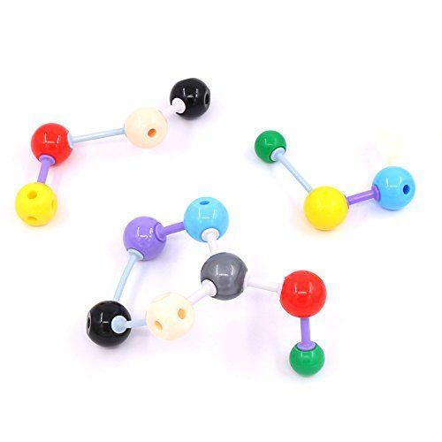 Imagem de Conjunto de Modelos Moleculares - 92 peças - Química Orgânica e Inorgânica