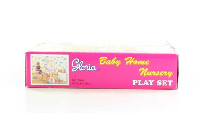 Imagem de Conjunto de móveis Gloria Baby Home Nursery para Dollhouse 11.5