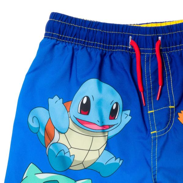 Imagem de Conjunto de natação Pokémon Bulbasaur Charmander Squirtle Pikachu Boys