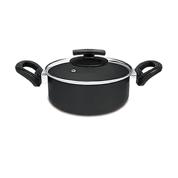 Imagem de Conjunto de Panelas 6 Peças Teflon Preto Com Utensílios