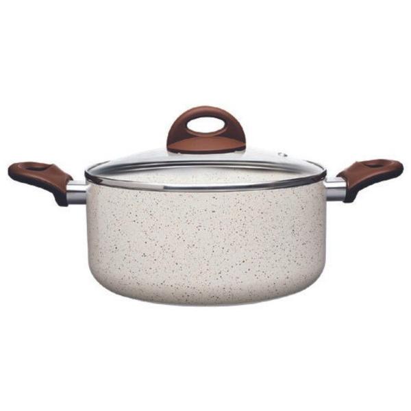 Conjunto de Panelas 8 Peças Ceramic Smart Plus Vanilla Brinox 4791/105 Imagem de Conjunto de Panelas 8 Peças Ceramic Smart Plus Vanilla Brinox 4791/105