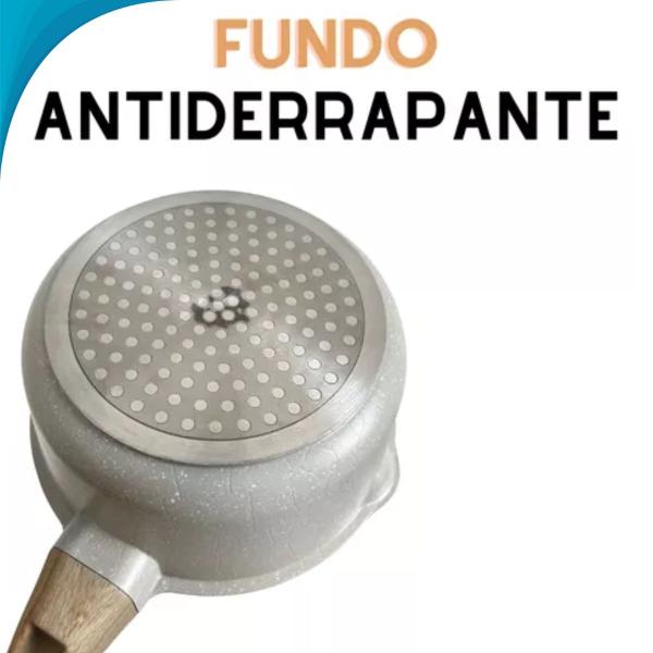 Imagem de Conjunto De Panelas Duráveis Cor Preta Presente Exclusivo Para Mãe Entrega Rápida