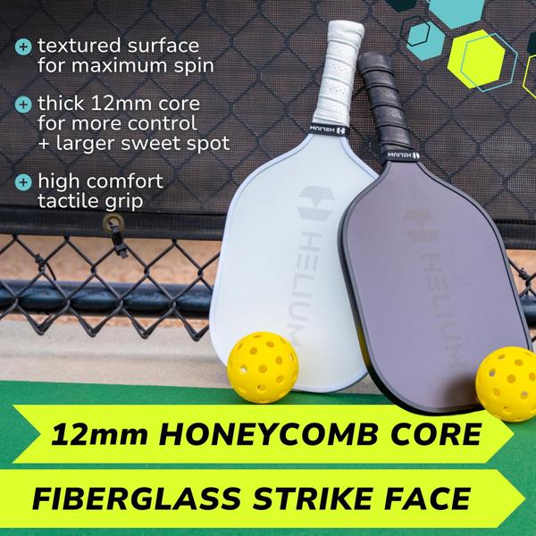 Imagem de Conjunto de pás Pickleball Helium Phantom, pacote com 4 bolsas e bolas