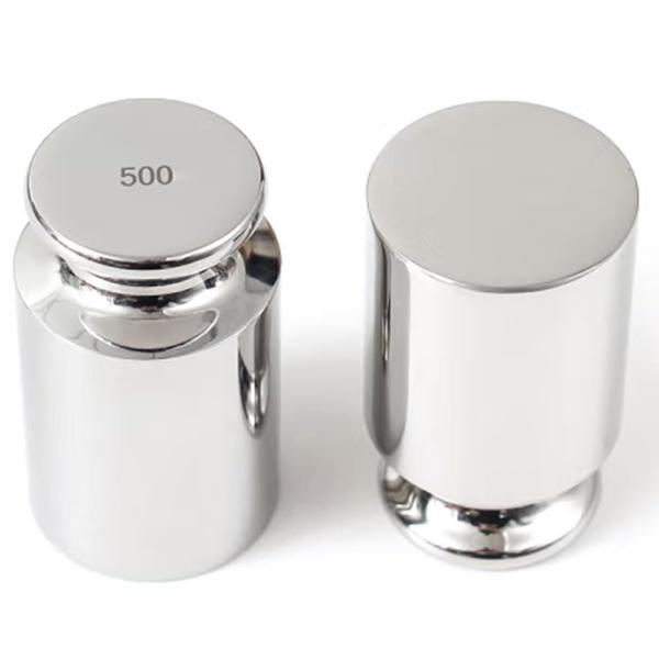 Conjunto de pesos de calibração e balanças de pesagem, cromagem de 500g - Omama Imagem de Conjunto de pesos de calibração e balanças de pesagem, cromagem de 500g